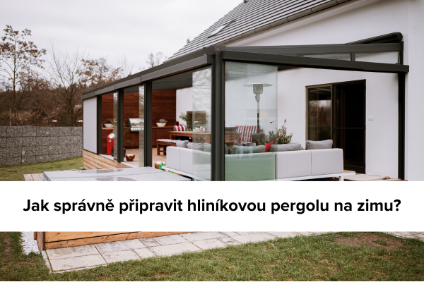 Ako správne pripraviť hliníkovú pergolu na zimu?